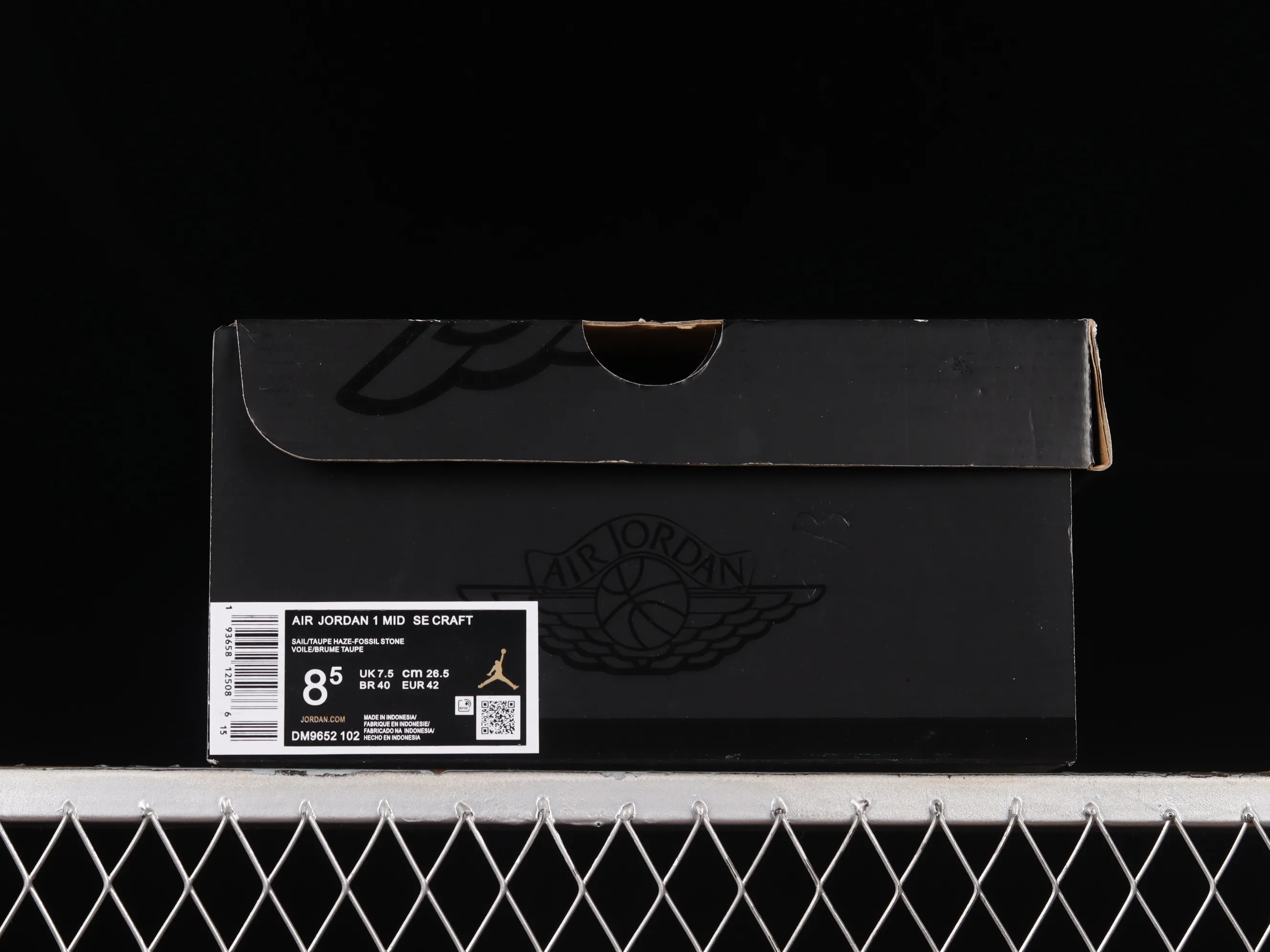 All categories Air Jordan Jordan series basketball shoes Air Jordan 1 Mid Air Jordan 1 Mid "Craft Sail" AJ1 Joe 1 brown gray China basketball shoes DM9652-102